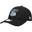 ショッピングハット ニューエラ メンズ 帽子 アクセサリー Minnesota United FC New Era Triangle Patch 9FORTY Adjustable Hat Black
