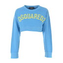 ディースクエアード レディース パーカー・スウェットシャツ アウター Cropped Logo Sweatshirt -