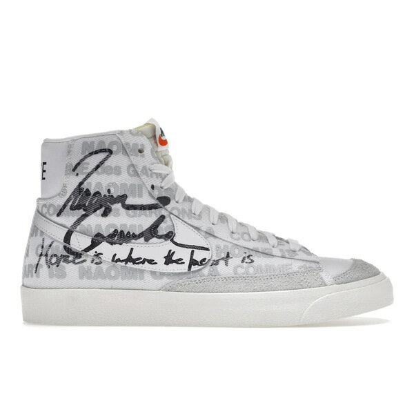 Nike ナイキ メンズ スニーカー 【Nike Blazer Mid Comme des Garcons x Naomi Osaka】 サイズ US_5(23.0cm) White/Pure Platinum-Sail-Black