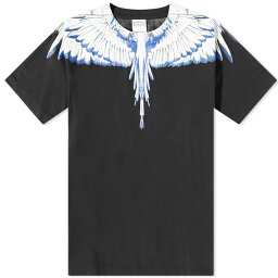 <strong>マルセロバーロン</strong> メンズ <strong>Tシャツ</strong> トップス Marcelo Burlon Icons Wings T-Shirt Black