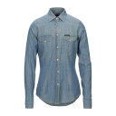 ショッピングデニム アールオーロジャーズ メンズ シャツ トップス Denim shirts Blue