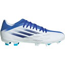 ショッピングLOW アディダス メンズ サッカー スポーツ adidas X Speedflow.3 FG Soccer Cleats White/Blue