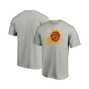 ショッピング紳士 ファナティクス メンズ Tシャツ トップス Men's Charcoal Phoenix Suns Primary Team Logo T-shirt Charcoal
