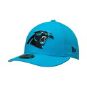 ショッピングhalo ニューエラ メンズ 帽子 アクセサリー Men's Blue Carolina Panthers Omaha Low Profile 59FIFTY Structured Hat Blue