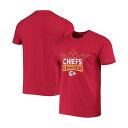 ショッピングKINGDOM 47ブランド メンズ Tシャツ トップス Men's Red Kansas City Chiefs Regional Super Rival Kingdom T-shirt Red