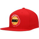 ショッピング紳士 ミッチェル&ネス メンズ 帽子 アクセサリー Houston Rockets Mitchell & Ness Hardwood Classics Team Ground Snapback Hat Red