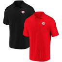 ショッピングポロシャツ ファナティクス メンズ ポロシャツ トップス Cincinnati Reds Fanatics Branded Polo Combo Pack Red/Black