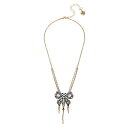 ベッツィジョンソン レディース ネックレス・チョーカー・ペンダントトップ アクセサリー Women's Butterfly Pendant Necklace Crystal