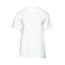 ショッピングホワイト リックオウエンス RICK OWENS レディース Tシャツ トップス T-shirts White