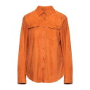ショッピング紳士 サルバトーレ サントロ レディース シャツ トップス Shirts Orange
