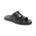 ショッピングブルーノ ブルーノマグリ メンズ サンダル シューズ Men's Empoli Slide Sandal Black Leather