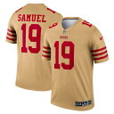 ショッピングゴールド ナイキ メンズ ユニフォーム トップス Deebo Samuel San Francisco 49ers Nike Inverted Legend Jersey Gold