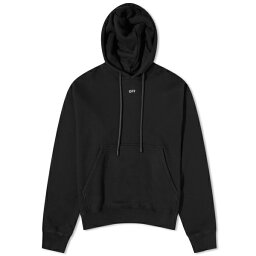 <strong>オフホワイト</strong> メンズ <strong>パーカー</strong>・スウェットシャツ アウター Off-White Noise Arrow Popover Hoodie Black
