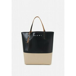 <strong>マルニ</strong> メンズ ショルダーバッグ バッグ <strong>TRIBECA</strong> UNISEX - Tote bag - black/cork