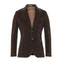 ショッピングIXY パオローニ PAOLONI メンズ ジャケット＆ブルゾン アウター Suit jackets Dark brown