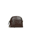 ラドリー ロンドン レディース ショルダーバッグ バッグ Women's Chelsea Faux Croc Zip Top Cross Body Mahogany