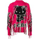 ショッピングキティ ジーシーディーエス メンズ ニット&セーター アウター Hello Kitty ダメージ プルオーバー