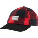 ショッピングコロンビア コロンビア メンズ 帽子 アクセサリー Columbia CSC II Fleece Ball Cap Mountain Red Check Print