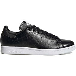 adidas アディダス レディース スニーカー 【adidas Stan Smith】 サイズ US_8W(25cm) Cracked Leather Black Gold (Women's)