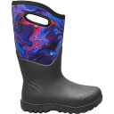 ショッピングエンジニアブーツ ボグス レディース ブーツ シューズ Bogs Women's Neo Classic Oil Twist Waterproof Farm Boots Black/Multi