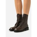 ショッピングクラークス クラークス レディース ブーツ シューズ TILHAM LACE - Lace-up ankle boots - dark brown