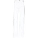 マルタンマルジェラ メンズ デニムパンツ ボトムス straight-leg cotton jeans white