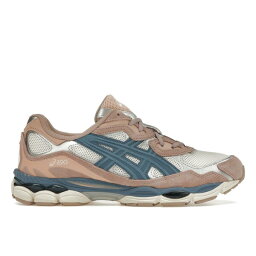 ASICS アシックス レディース スニーカー 【ASICS Gel-NYC】 サイズ US_W_5W Cream Grey Floss Salmon (Women's)