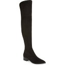 マーク・フィッシャー レディース ブーツ&レインブーツ シューズ Marc Fisher LTD Yakira Over the Knee Boot (Women) Black Fabric