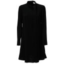 レッドヴァレンティノ レディース ワンピース トップス RED Valentino Flared Dress Nero