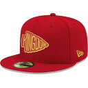 ショッピングKINGDOM ニューエラ メンズ 帽子 アクセサリー Kansas City Chiefs New Era Omaha Kingdom 59FIFTY Fitted Hat Red