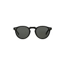 ショッピンググレゴリー オリバーピープルズ メンズ サングラス・アイウェア アクセサリー Gregory Peck 50mm Polarized Round Sunglasses -