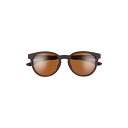 スミス レディース サングラス＆アイウェア アクセサリー Eastbank 52mm ChromaPop Polarized Round Sunglasses -