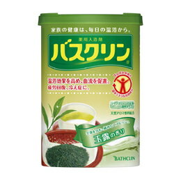 バスクリン バスクリン淹れたて玉露の香り　690g 【医薬部外品】香り引き立つ、あったまる。入浴後の温浴効果が持続します。