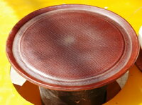 遠赤効果　七輪用大型陶板（耐熱陶器　外径35cm）送料込の画像