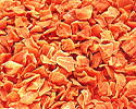 ドライ（乾燥）にんじん（100g）　【SBZcou1208】薄くダイス状に切った乾燥人参です。スープなどの彩りにオススメ！常温で長期保存可能な便利食材