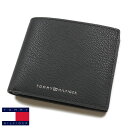 トミーヒルフィガー 財布 TOMMY HILFIGER 二つ折り カードがたくさん入るメンズ レディース ブランド 大きいサイズ プレゼント ギフト おしゃれ おすすめ 人気 黒 tommy023 ブラック