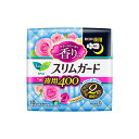 ロリエ スリムガード スイートローズの香り 特に多い夜用400 羽つき 10コ入