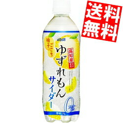 【送料無料】ダイドー柚子ごこち ゆずれもんサイダー500mlPET　24本入[カロリーゼロ]※北海道・沖縄・離島は送料無料対象外【sswf1】【RCPmara1207】【0610】