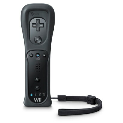 Wiiリモコン (クロ) (「Wiiリモコンジャケット」同梱)＜新品/箱なし＞