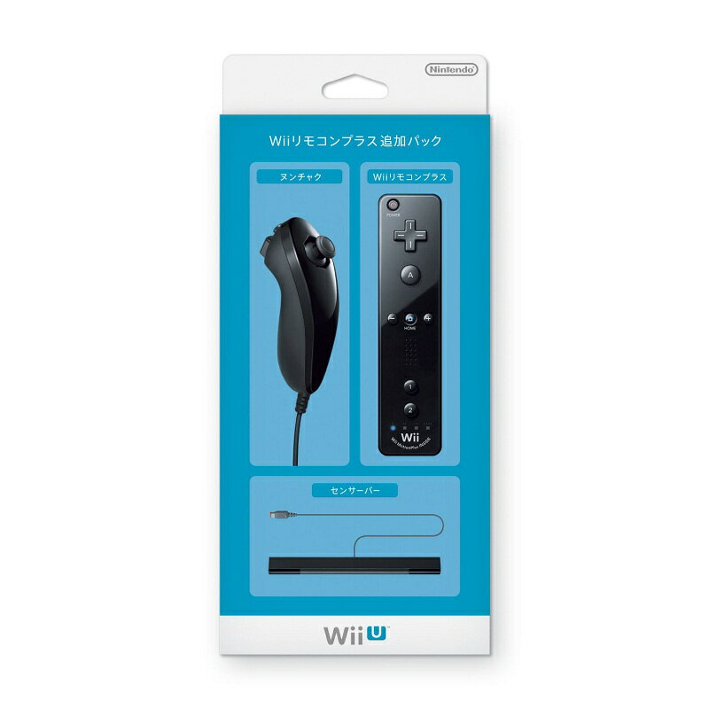 WiiU Wiiリモコンプラス追加パック　クロ　KURO...:at-field:10000962