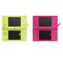 12月02日00時00分〜12月04日01時59分限定】本体 ライムグリーン&ピンクニンテンドーDSi★送料（北海道・沖縄900円）