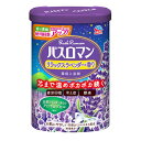 【GotoポイントUP】【送料込・まとめ買い×10個セット】バスロマン リラックスラベンダーの香り 600g 薬用入浴剤
