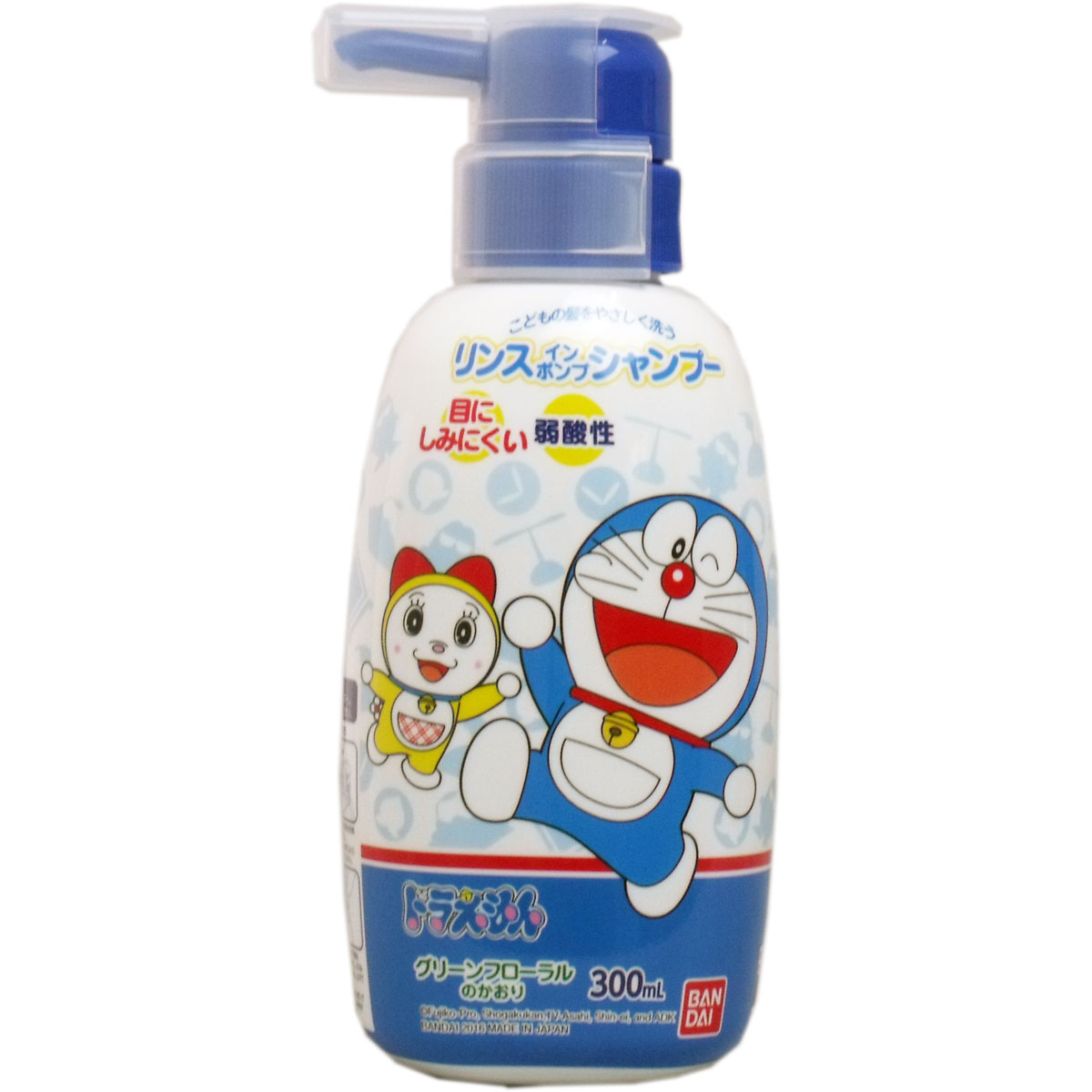 【送料無料・まとめ買い×10】バンダイ ドラえもん リンスインポンプシャンプー 300mL 本体×1...:at-life:10175801