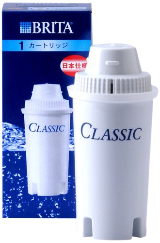 【数量限定】BRITA ( ブリタ ) ポット型浄水器CLASSIC ( クラシック ) 交換用カートリッジ　1個入り ( 4006387005337 )※無くなり次第終了