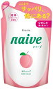 【送料無料・まとめ買い×10】ナイーブ ボディソープ ( 桃の葉 ) 詰替380ML ×10点セット ( 4901417169617 )