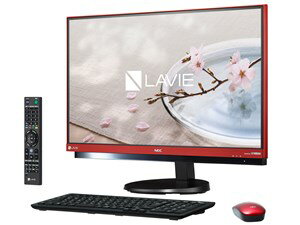 PC-DA770GAR [ラズベリーレッド] LAVIE Desk All-in-one DA770/GAR NEC 液晶一体型デスクトップパソコン