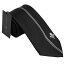 PATRICK COX パトリックコックス ネクタイ 約7.5cm ブラック系 PC-011-BLACK