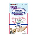 【配送おまかせ】ドギーマン 13歳から用 わんちゃんの国産低脂肪牛乳 スープごはん ササミと緑黄色野菜入り 80g 1個