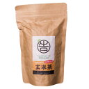 お茶 玄米茶 釜炒り茶 玄米 熊本県お茶のカジハラ 玄米茶 (180g)