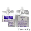 (セット)フォードヘア ディープエレメント SV シャンプー 700ml レフィル 詰替用+ ヘアトリートメント 650g レフィル 詰替用